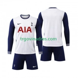 Dječji Domaći Dres Tottenham Spurs 2024-2025 s Dugim Rukavima