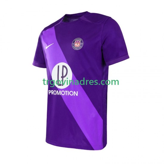 Muški Domaći Dres Toulouse FC 2024-2025 s Kratkih Rukava Muški Domaći Dres Toulouse FC 2024-2025 s Kratkih Rukava