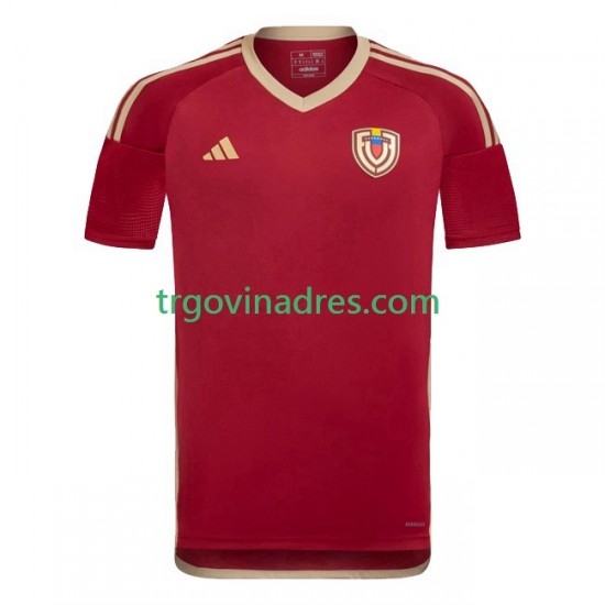 Muški Domaći Dres Venezuela Copa America 2024 s Kratkih Rukava Muški Domaći Dres Venezuela Copa America 2024 s Kratkih Rukava