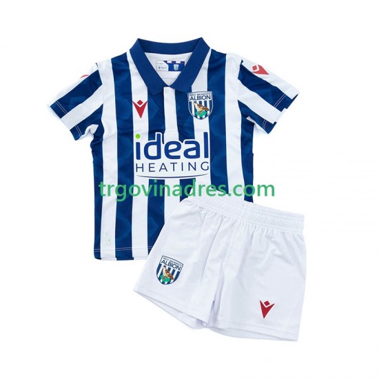 Dječji Domaći Dres West Bromwich Albion 2024-2025 s Kratkih Rukava Dječji Domaći Dres West Bromwich Albion 2024-2025 s Kratkih Rukava
