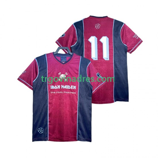 Muški Gostujući Dres West Ham United Retro Iron Maiden 2011 s Kratkih Rukava Muški Gostujući Dres West Ham United Retro Iron Maiden 2011 s Kratkih Rukava