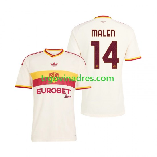 Muški Gostujući Dres Roma Donyell Malen 14 2026-2027 s Kratkih Rukava