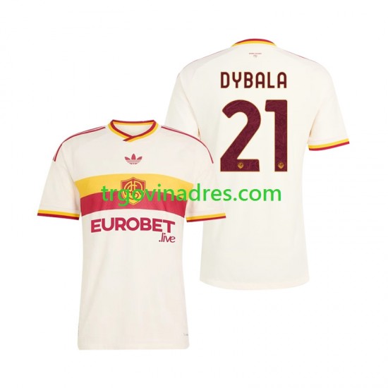 Muški Gostujući Dres Roma Paulo Dybala 21 2026-2027 s Kratkih Rukava