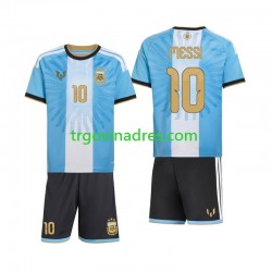 Dječji Domaći Dres Argentina Lionel Messi 10 Special 2026-2027 s Kratkih Rukava