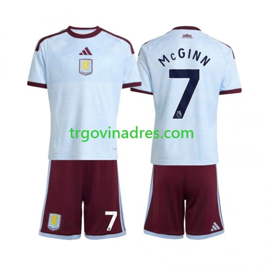 Dječji Treći Dres Aston Villa John McGinn 7 2026-2027 s Kratkih Rukava