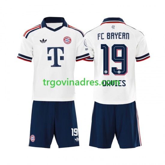 Dječji Gostujući Dres FC Bayern München Alphonso Davies 19 2026-2027 s Kratkih Rukava