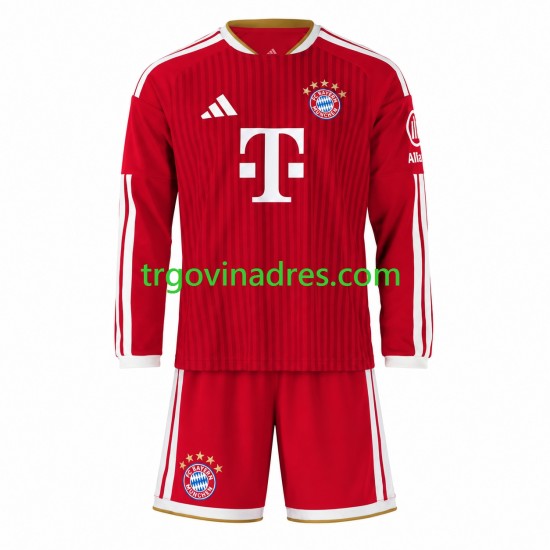 Dječji Domaći Dres FC Bayern München 2026-2027 s Dugim Rukavima