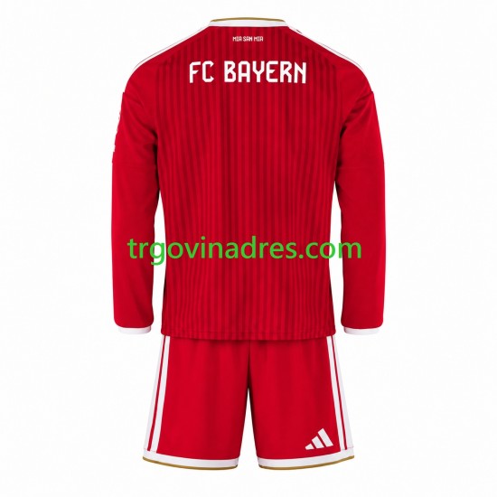 Dječji Domaći Dres FC Bayern München 2026-2027 s Dugim Rukavima
