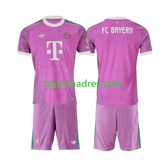 Dječji Treći Golmanski Dres FC Bayern München 2026-2027 s Kratkih Rukava