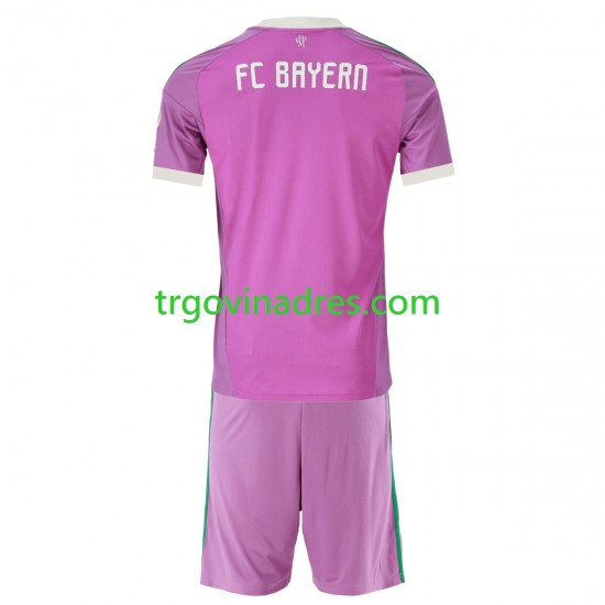 Dječji Treći Golmanski Dres FC Bayern München 2026-2027 s Kratkih Rukava
