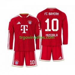 Dječji Domaći Dres FC Bayern München Jamal Musiala 10 2026-2027 s Dugim Rukavima