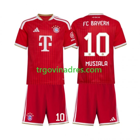 Dječji Domaći Dres FC Bayern München Jamal Musiala 10 2026-2027 s Kratkih Rukava