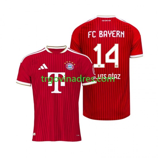 Muški Domaći Dres FC Bayern München Luis Diaz 14 2026-2027 s Kratkih Rukava