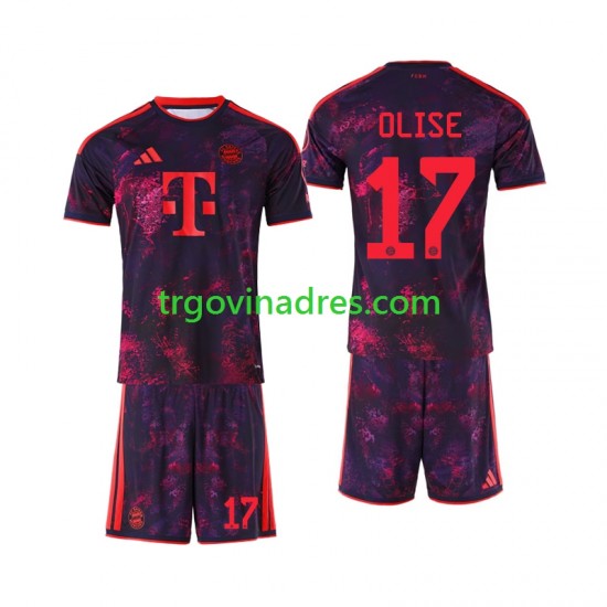 Dječji Treći Dres FC Bayern München Michael Olise 17 2026-2027 s Kratkih Rukava