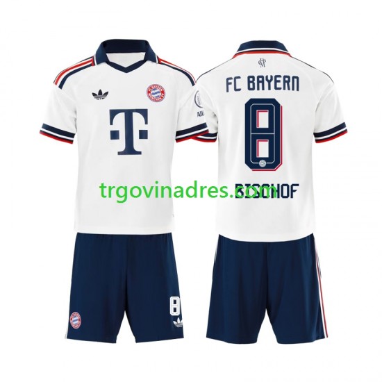 Dječji Gostujući Dres FC Bayern München Tom Bischof 8 2026-2027 s Kratkih Rukava