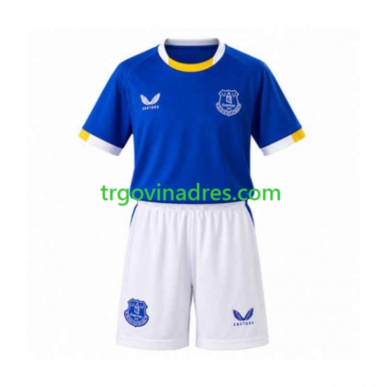 Dječji Domaći Dres Everton 2026-2027 s Kratkih Rukava