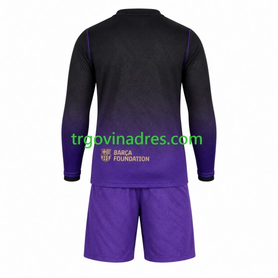 Dječji Gostujući Dres FC Barcelona 2026-2027 s Dugim Rukavima