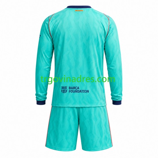 Dječji Treći Dres FC Barcelona 2026-2027 s Dugim Rukavima