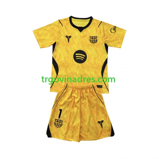 Dječji Četvrti Golmanski Dres FC Barcelona Joan Garcia 1 2026-2027 s Kratkih Rukava