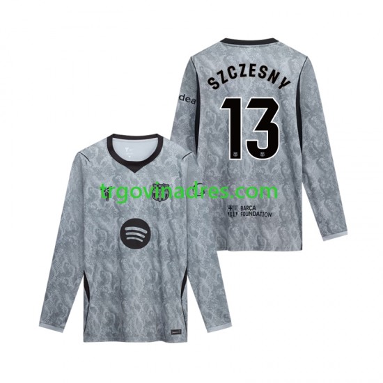 Muški Gostujući Golmanski Dres FC Barcelona Wojciech Szczesny 13 2026-2027 s Dugim Rukavima