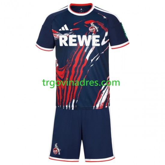 Dječji Gostujući Dres FC Köln 2026-2027 s Kratkih Rukava
