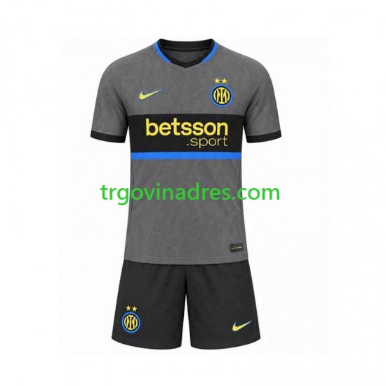 Dječji Treći Dres Inter Milan 2026-2027 s Kratkih Rukava