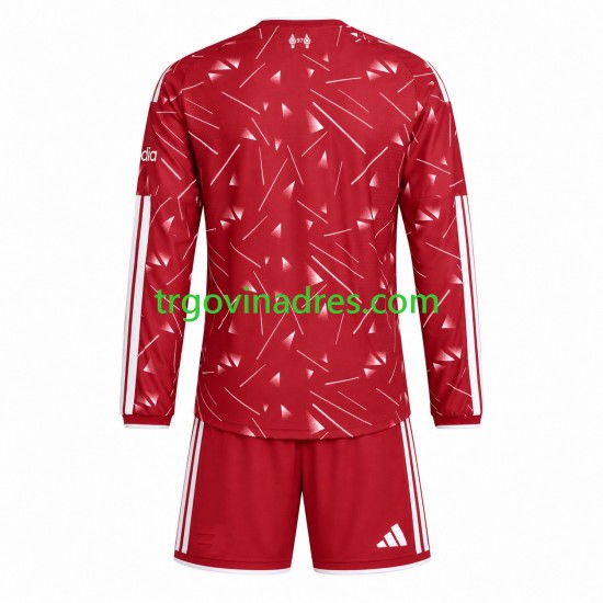 Dječji Domaći Dres Liverpool 2026-2027 s Dugim Rukavima