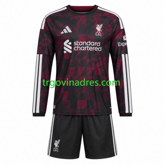 Dječji Treći Dres Liverpool 2026-2027 s Dugim Rukavima