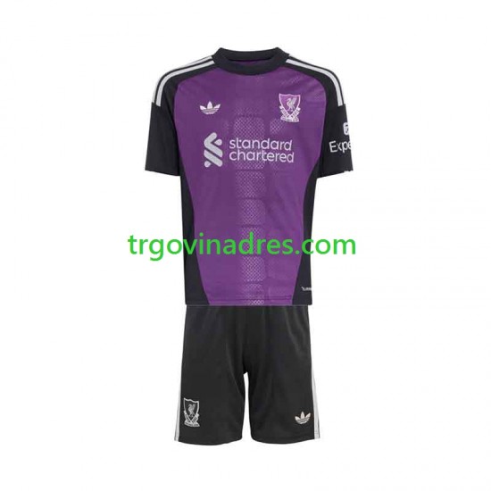 Dječji Gostujući Golmanski Dres Liverpool 2026-2027 s Kratkih Rukava