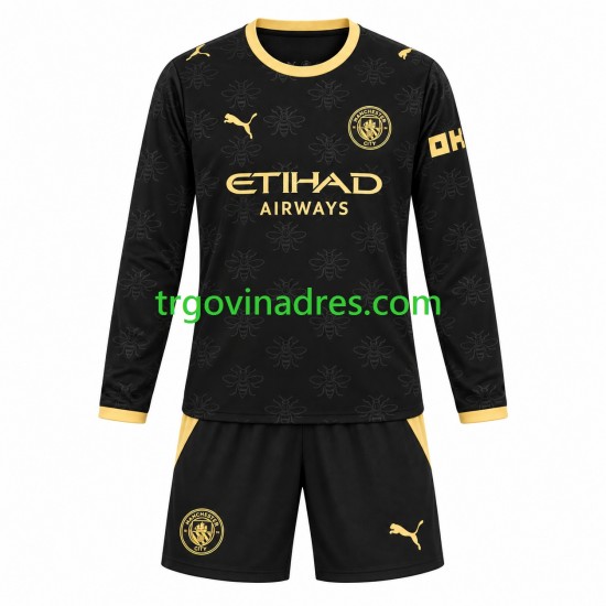Dječji Gostujući Dres Manchester City 2026-2027 s Dugim Rukavima