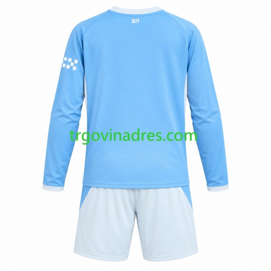 Dječji Domaći Dres Manchester City 2026-2027 s Dugim Rukavima