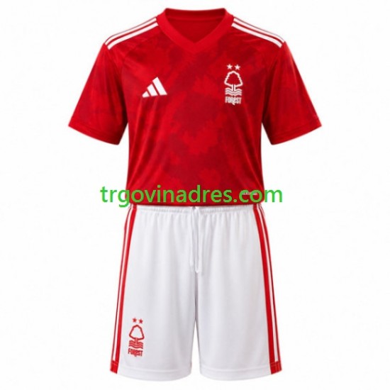 Dječji Domaći Dres Nottingham Forest 2026-2027 s Kratkih Rukava