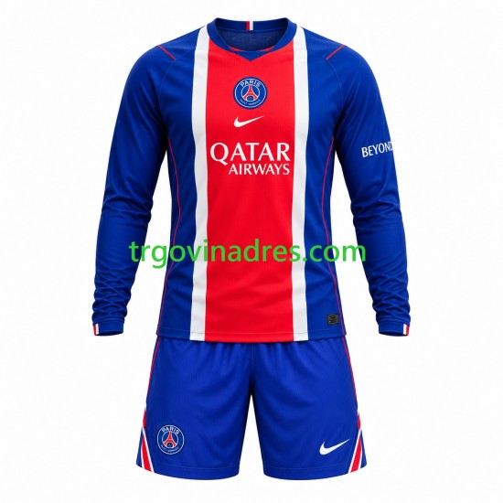 Dječji Domaći Dres Paris Saint-Germain 2026-2027 s Dugim Rukavima