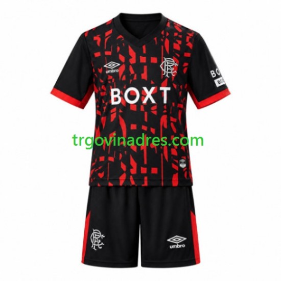 Dječji Treći Dres Rangers 2026-2027 s Kratkih Rukava