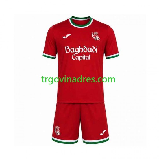 Dječji Treći Dres Real Sociedad 2026-2027 s Kratkih Rukava