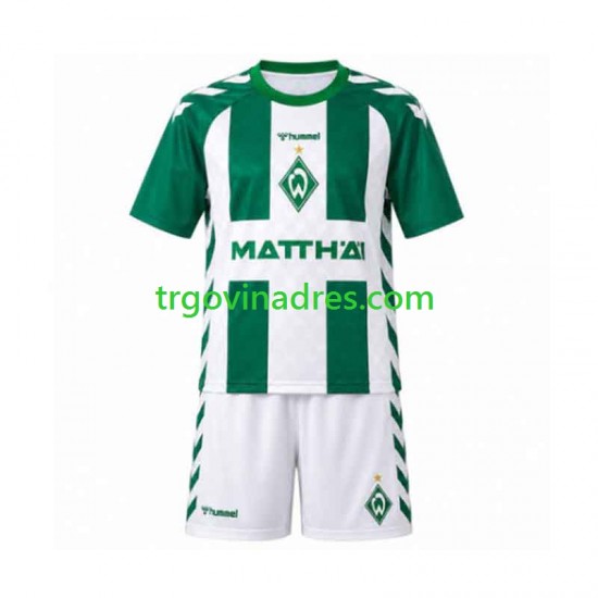Dječji Domaći Dres Werder Bremen 2026-2027 s Kratkih Rukava