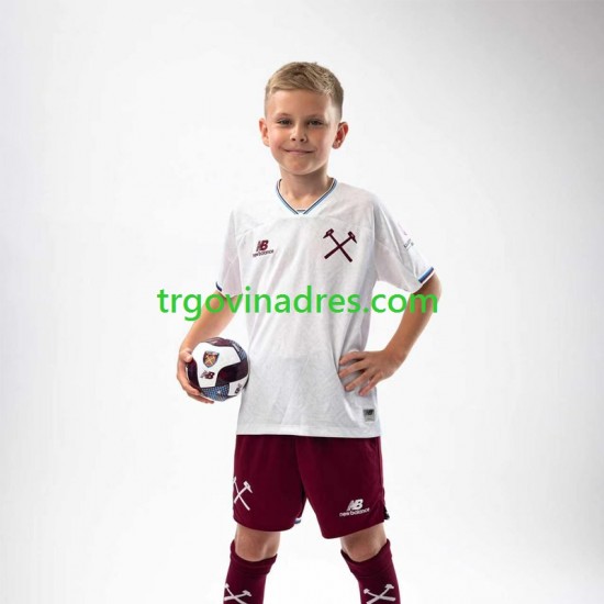 Dječji Gostujući Dres West Ham United 2026-2027 s Kratkih Rukava