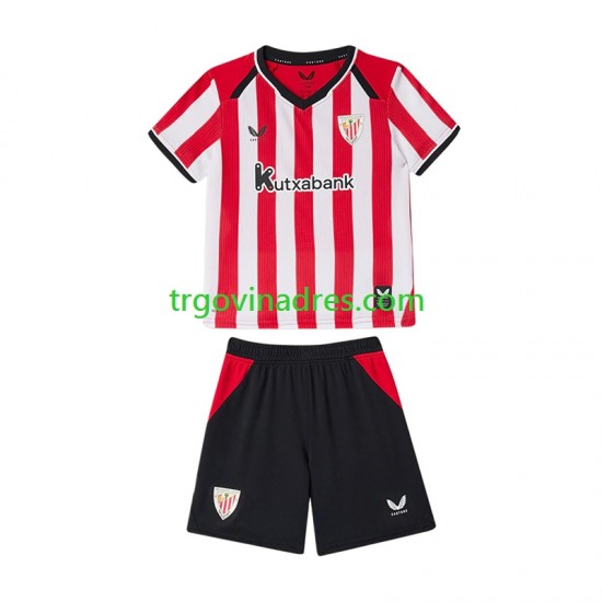 Dječji Domaći Dres Athletic Bilbao 2026-2027 s Kratkih Rukava