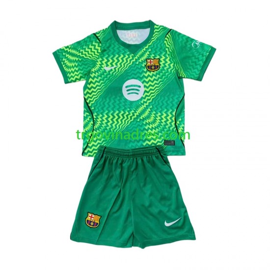 Dječji Domaći Golmanski Dres FC Barcelona 2026-2027 s Kratkih Rukava