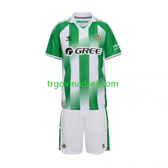 Dječji Domaći Dres Real Betis 2026-2027 s Kratkih Rukava