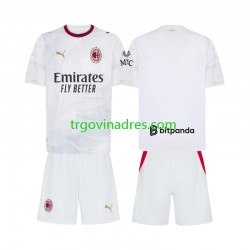 Dječji Gostujući Dres AC Milan 2026-2027 s Kratkih Rukava