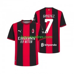 Muški Domaći Dres AC Milan Gimenez 7 2026-2027 s Kratkih Rukava