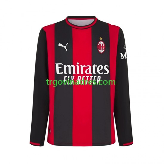 Muški Domaći Dres AC Milan 2026-2027 s Dugim Rukavima