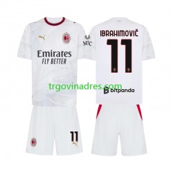 Dječji Gostujući Dres AC Milan Ibrahimovic 11 2026-2027 s Kratkih Rukava
