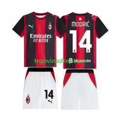 Dječji Domaći Dres AC Milan Luka Modric 14 2026-2027 s Kratkih Rukava