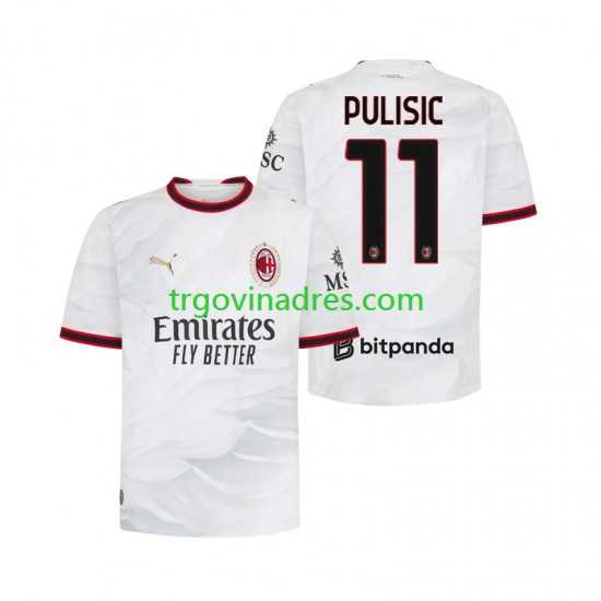 Muški Gostujući Dres AC Milan Pulisic 11 2026-2027 s Kratkih Rukava