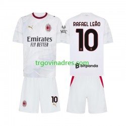 Dječji Gostujući Dres AC Milan Rafael Leao 10 2026-2027 s Kratkih Rukava