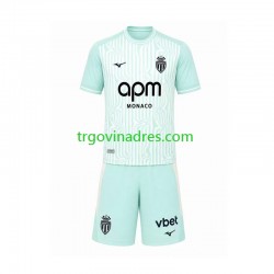 Dječji Treći Dres AS Monaco 2026-2027 s Kratkih Rukava
