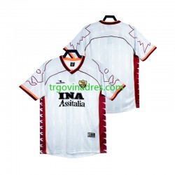 Muški Gostujući Dres Roma Retro 2000 1999 s Kratkih Rukava