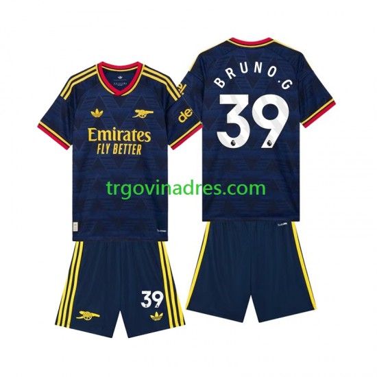 Dječji Gostujući Dres Arsenal Bruno Guimaraes 39 2026-2027 s Kratkih Rukava